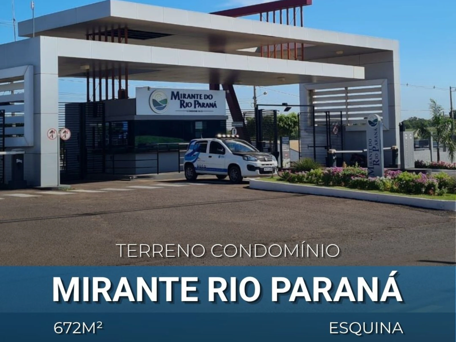 Terreno à venda | Condomínio Mirante do Rio Paraná | Porto Rico/PR