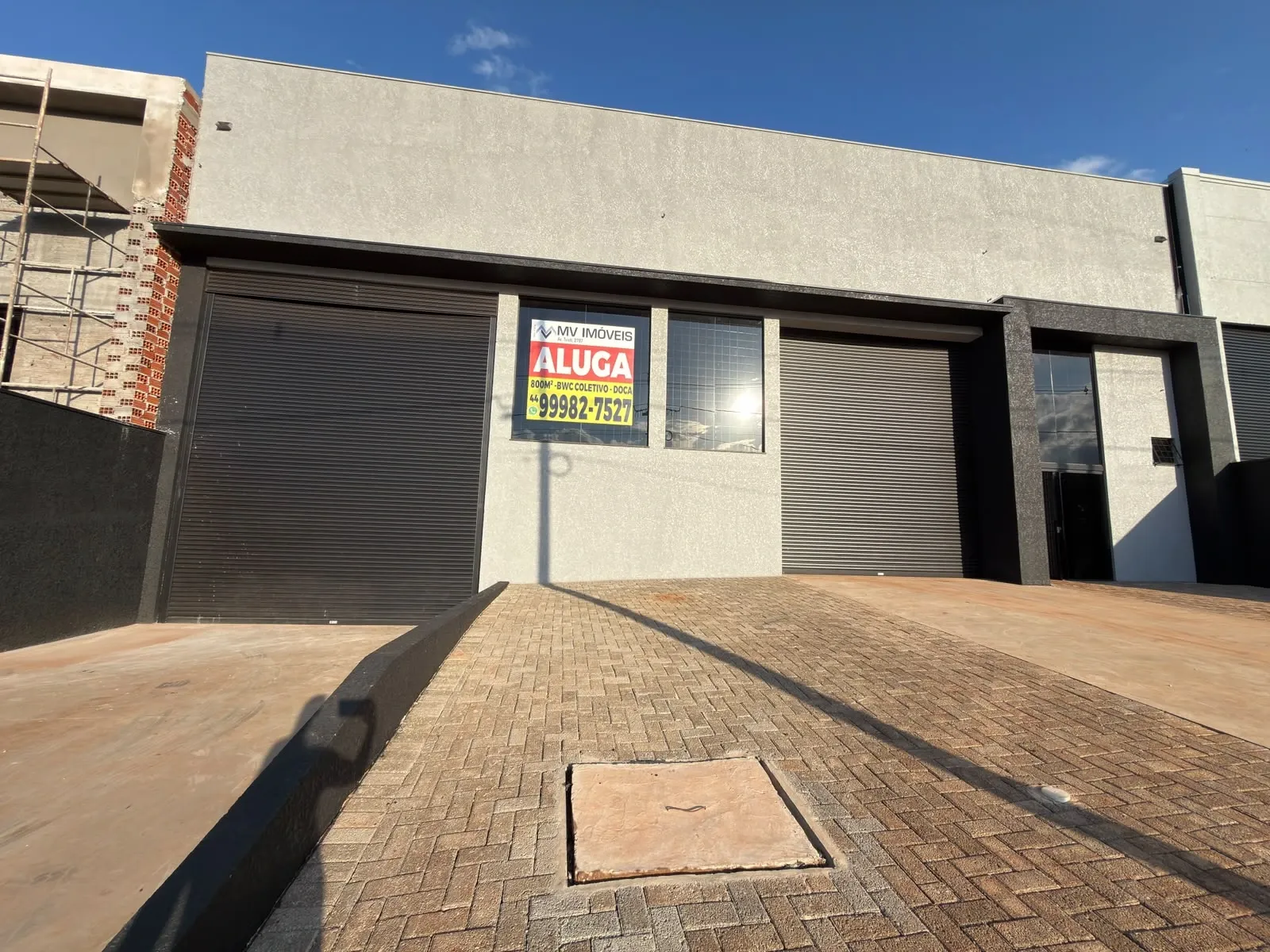 Barracão Comercial com 800m² | Diferencial: Doca | Marialva-PR