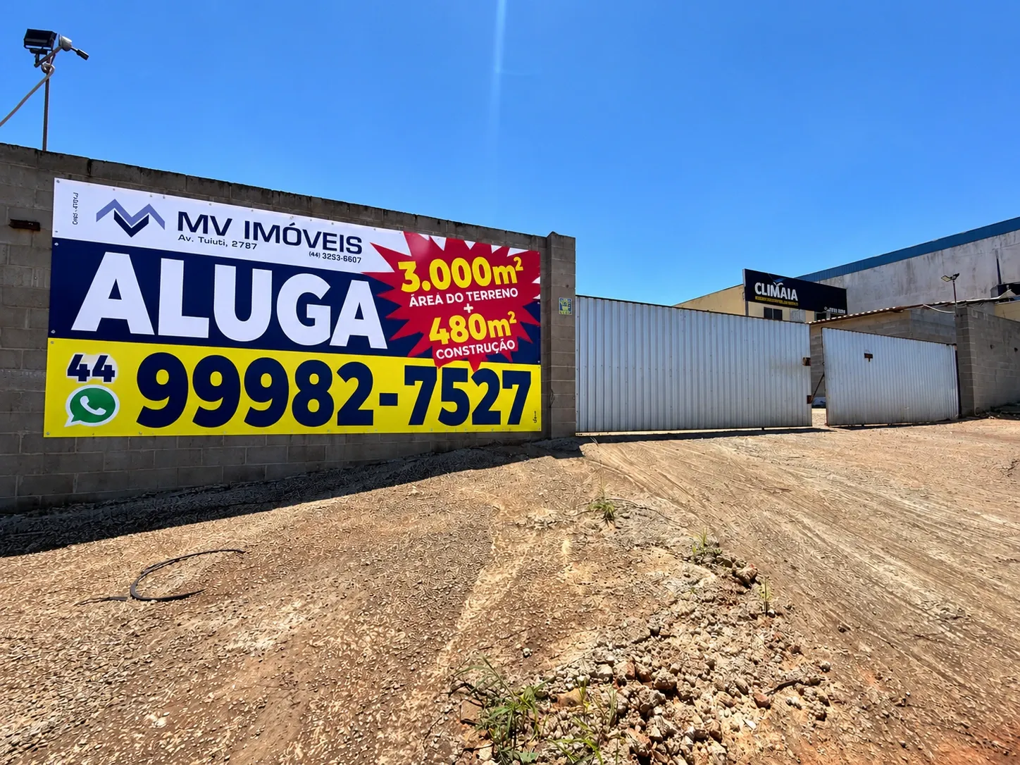Disponível para Locação | Imóvel Comercial | Jardim Mônaco | Marialva/PR | 3.000M² + Construção
